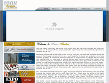 Tablet Screenshot of inoxarabia.com